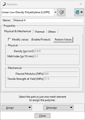 Physical and Mechanical Tab
